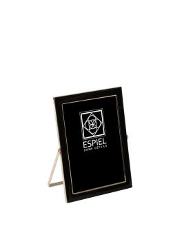 ΚΟΡΝΙΖΑ ΜΕΤΑΛ. ΜΑΥΡΟ-ΧΡΥΣΟ 10X15EK Espiel FAM609