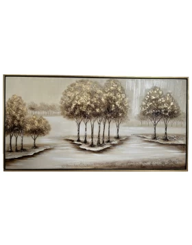Πίνακας ζωγραφικής με κορνίζα 63 χ 123 εκ. Idea Home 48831 