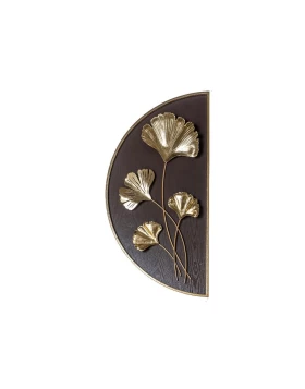 Μεταλλικό διακοσμητικό τοίχου μισοφέγγαρο 35 χ 70 εκ. Zen 49305