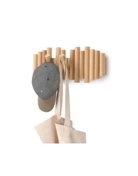 Ξύλινη κρεμάστρα 5 θέσεων Umbra Picket Natural 1011471-390