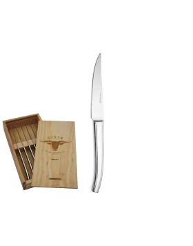 Σετ 6 ανοξείδωτα μαχαίρια stake Cristema Texas 