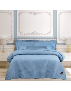 GREENWICH POLO CLUB ΚΟΥΒΕΡΤΑ ΠΙΚΕ 220X240 3457 ΜΠΛΕ ΡΑΦ