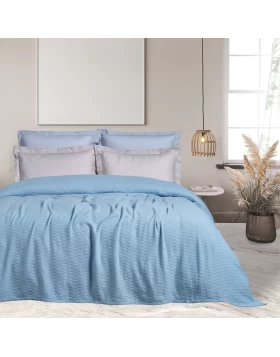 DAS HOME ΚΟΥΒΕΡΤΑ 160X240 0489 ΜΠΛΕ