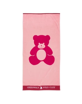 GREENWICH POLO CLUB ΠΕΤΣΕΤΑ ΘΑΛΑΣΣΗΣ 70Χ140 3896 ΚΟΚΚΙΝΟ, ΡΟΖ