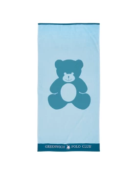 GREENWICH POLO CLUB ΠΕΤΣΕΤΑ ΘΑΛΑΣΣΗΣ 70Χ140 3897 ΓΑΛΑΖΙΟ, ΠΕΤΡΟΛ