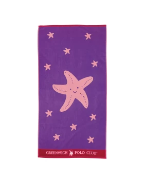 GREENWICH POLO CLUB ΠΕΤΣΕΤΑ ΘΑΛΑΣΣΗΣ 70Χ140 3898 ΚΟΚΚΙΝΟ, ΜΩΒ, ΡΟΖ