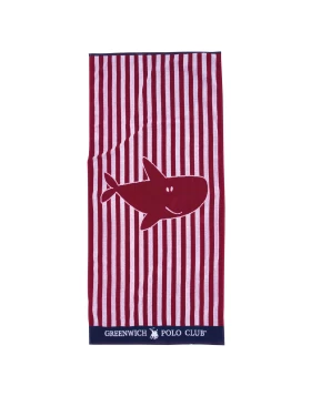 GREENWICH POLO CLUB ΠΕΤΣΕΤΑ ΘΑΛΑΣΣΗΣ 70Χ140 3901 ΚΟΚΚΙΝΟ, ΛΕΥΚΟ, ΜΠΛΕ