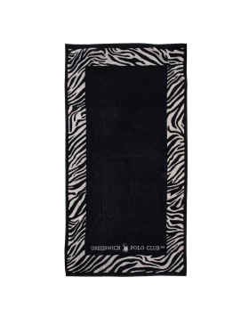 GREENWICH POLO CLUB ΠΕΤΣΕΤΑ ΘΑΛΑΣΣΗΣ 90Χ170 3884 ΛΕΥΚΟ, ΜΑΥΡΟ