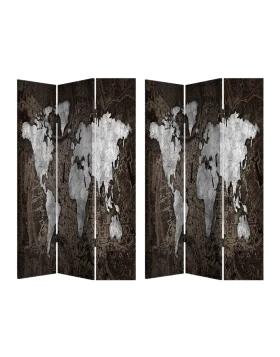 Παραβάν τριπλό σε τυπωμένο καμβά 180 χ 120 εκ. Ankor 832606