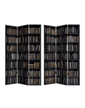 Παραβάν τριπλό σε τυπωμένο καμβά 180 χ 120 εκ. Ankor 832576