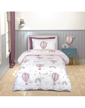 GREENWICH POLO CLUB ΣΕΤ ΠΑΠΛΩΜΑΤΟΘΗΚΗ ΜΟΝΗ 8841 NUDE, ΛΕΥΚΟ, ΡΟΖ