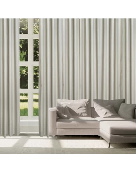 DAS HOME ΚΟΥΡΤΙΝΑ ΜΕ ΚΡΙΚΟΥΣ 140Χ270 2256 ΓΚΡΙ ΣΚΟΥΡΟ