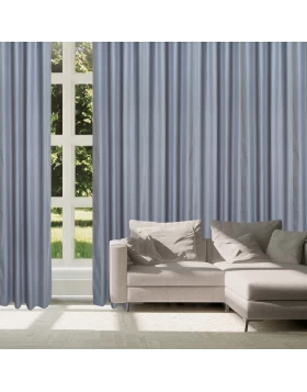 DAS HOME ΚΟΥΡΤΙΝΑ ΜΕ ΚΡΙΚΟΥΣ 140Χ270 2254 ΣΠΑΓΓΙ