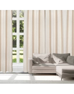 DAS HOME ΚΟΥΡΤΙΝΑ ΜΕ ΚΡΙΚΟΥΣ 140Χ270 2250 ΜΠΕΖ