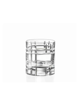 Σετ 6 κρυστάλλινα ποτήρια ουίσκι 340 ml RCR Any 