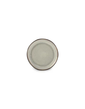 Πιάτο φρούτου reactive stoneware 22 εκ. Salt & Pepper Lunar 804171