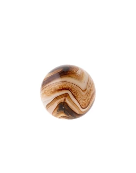 Γυάλινη φυσητή διακοσμητική μπάλλα 12 εκ. Zen Collection 49997