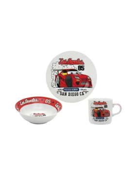 Παιδικό σετ φαγητού πορσελάνη 3 τμχ Ankor 832026