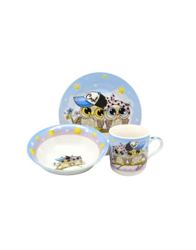  Παιδικό σετ φαγητού πορσελάνη 3 τμχ Ankor 832033