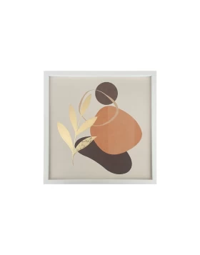 Πίνακας καμβάς με ξύλινη κορνίζα 40 χ 40 εκ. Ankor 834662