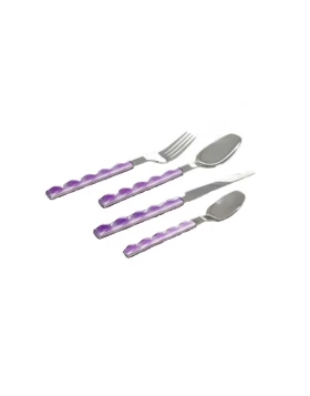 Σετ μαχαιροπήρουνα 30 τμχ Cryspo Trio Nuovo Purple