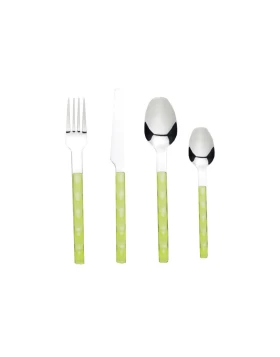 Σετ μαχαιροπήρουνα 30 τμχ Cryspo Trio Nuovo Green