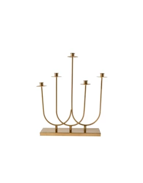 Διακοσμητικό μεταλλικό κηροπήγιο 44.5χ51.5 εκ. Zen Collection 49934