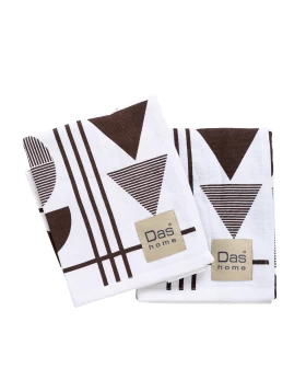 DAS HOME ΣΕΤ ΠΟΤΗΡΟΠΑΝΑ 2ΤΜΧ 40Χ60 0740 GREY, WHITE