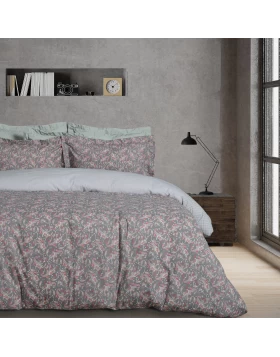 DAS HOME ΣΕΤ ΣΕΝΤΟΝΙΑ ΜΟΝΑ ΜΕ ΛΑΣΤΙΧΟ CASUAL 5423 CORAL, KHAKI