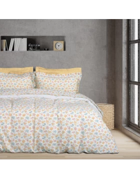 DAS HOME ΣΕΤ ΣΕΝΤΟΝΙΑ KING DAILY 3001 CREAM, MINT, SALMON