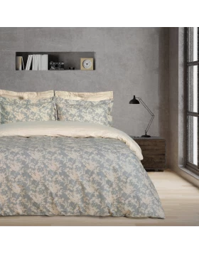 DAS HOME ΣΕΤ ΣΕΝΤΟΝΙΑ ΜΟΝΑ HAPPY 9649 GREY, TAUPE