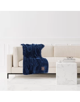 GREENWICH POLO CLUB ΚΟΥΒΕΡΤΑ FLEECE 130Χ170 3487 BLUE