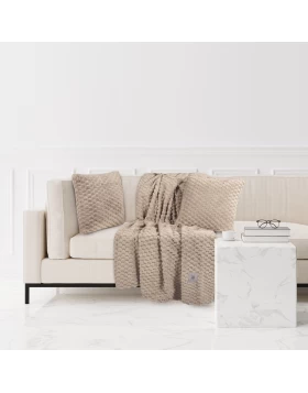 GREENWICH POLO CLUB ΚΟΥΒΕΡΤΑ FLEECE 130Χ170 3475 TAUPE