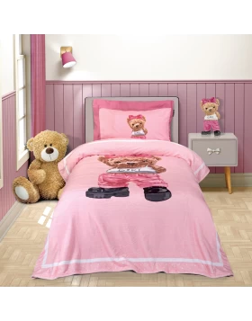 GREENWICH POLO CLUB JUNIOR ΚΟΥΒΕΡΤΑ FLEECE 8839 BEIGE, GREY, PINK