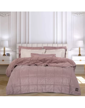 GREENWICH POLO CLUB ΚΟΥΒΕΡΤΟΠΑΠΛΩΜΑ ΥΠΕΡΔΙΠΛΟ SHERPA 3479 NUDE