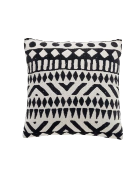 DAS HOME ΜΑΞΙΛΑΡΙ ΦΙΓΟΥΡΑΣ 40Χ40 0277 BLACK, CREAM