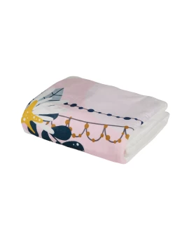 DAS BABY ΚΟΥΒΕΡΤΑ FLEECE 80X110 BABY FUN 4915 LIGHT BLUE, MINT, PINK