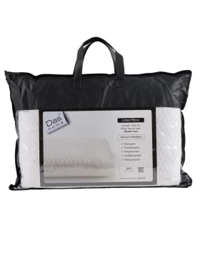 DAS HOME ΜΑΞΙΛΑΡΙ LATEX ANATOMIC 60X40 1038 WHITE