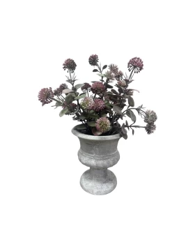 Διακοσμητικό κασπό με λουλούδια 18.4χ30.9 εκ. Ankor 832354