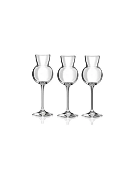 Σετ 6 κρυστάλλινα ποτήρια για grappa 110 ml RCR Invino