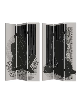 Παραβάν τριπλό σε τυπωμένο καμβά 180 χ 120 εκ. Ankor 839599