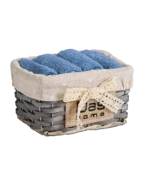 DAS HOME ΣΕΤ ΠΕΤΣΕΤΕΣ 4ΤΕΜΑΧΙΩΝ SOFT 4004 BLUE