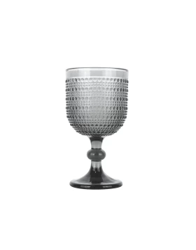 Γυάλινο ποτήρι κρασιού 250 ml Cryspo Trio Rando Smoke