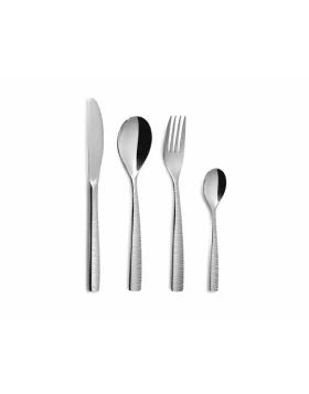 Σετ ανοξείδωτα μαχαιροπήρουνα 24 τμχ Comas Martele 7967024