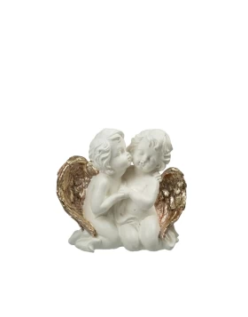 Διακοσμητικό πολυεστερικοί άγγελοι 17x10x15 εκ. Zen Collection 50257