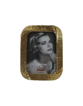 Κορνίζα πολυεστερική 13χ18 εκ. Oriana Ferelli LF24121-G