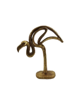 Μινιατούρα φλαμίνγκο 23.8χ8.5χ26.5 εκ. Oriana Ferelli LF26461-1G