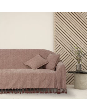 DAS HOME ΡΙΧΤΑΡΙ 180Χ300 0274 DARK ROSE