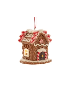 Διακοσμητικό σπιτάκι φωτιζόμενο με led 7χ7 εκ. Iliadis Gingerbread 86130