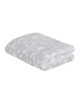 DAS BABY ΚΟΥΒΕΡΤΑ FLEECE 75X100 RELAX 4909 LIGHT GREY